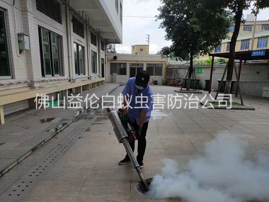 南庄下水道灭蚊虫工程